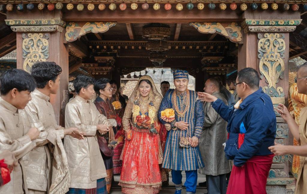 "Voyage de Noces au Bhoutan : Entre Spiritualité et Paysages Époustouflants"