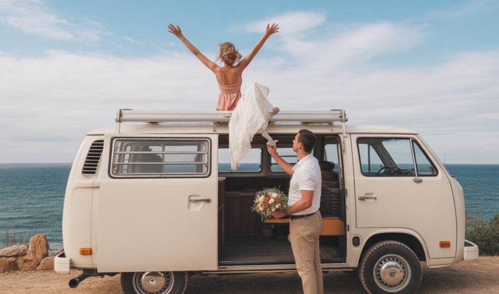 Voyage de Noces en Van Aménagé : Road Trip Romantique et Liberté Totale pour votre Lune de Miel