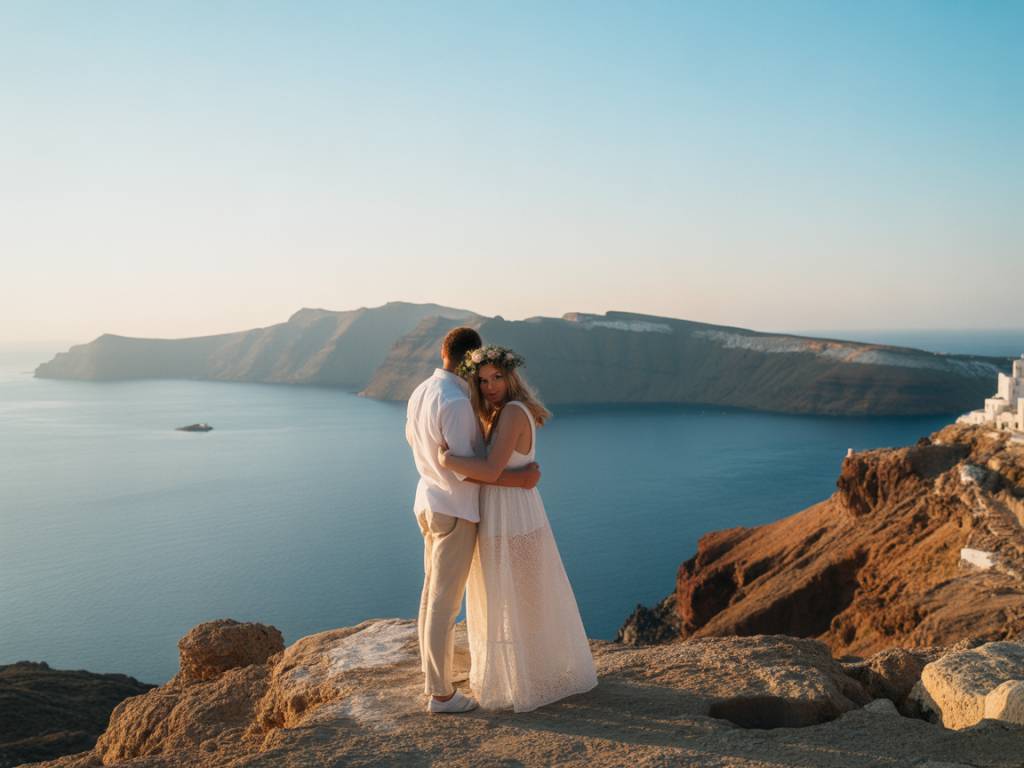 Voyage de Noces dans les Cyclades : Itinéraire Romantique entre Santorin, Paros et Naxos