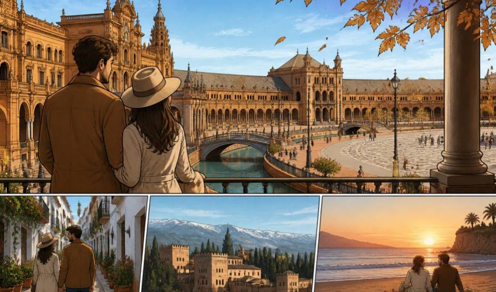 Andalousie en décembre : que faire et que voir pour un voyage de noce réussi