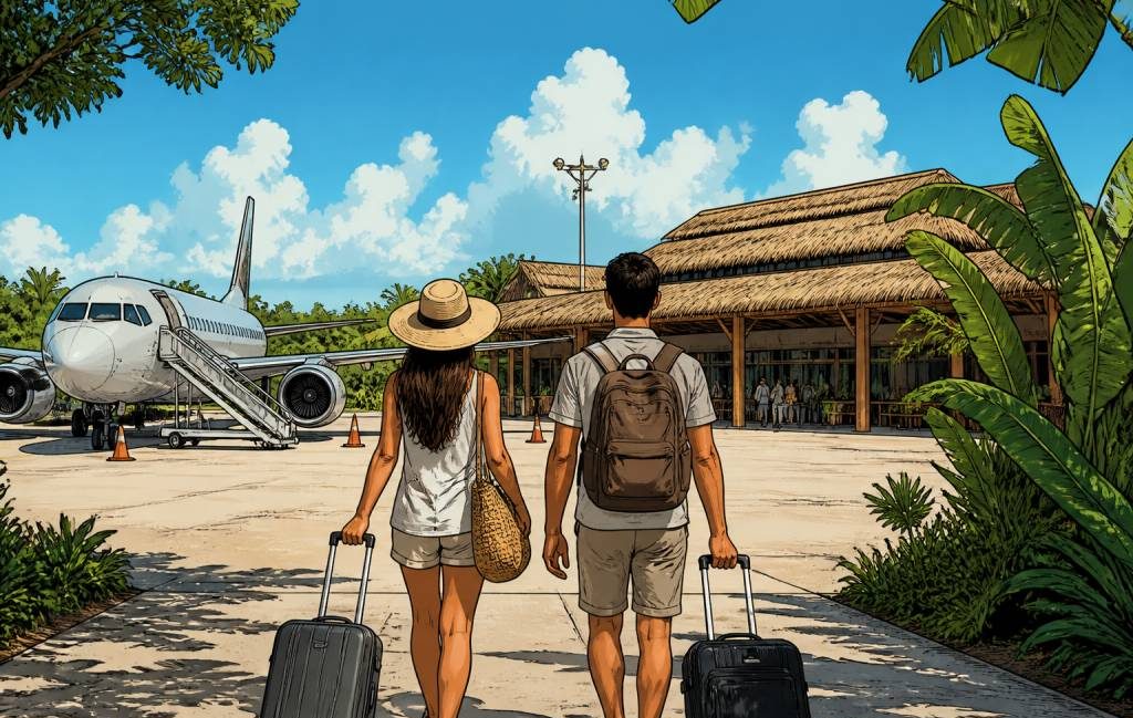 Quel aéroport pour Tulum pour un voyage de noces ?