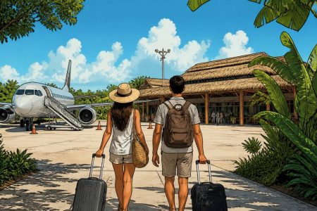Quel aéroport pour Tulum pour un voyage de noces ?