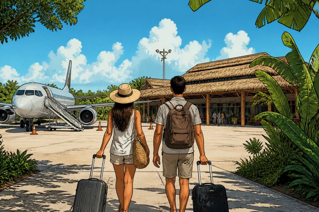 Quel aéroport pour Tulum pour un voyage de noces ?