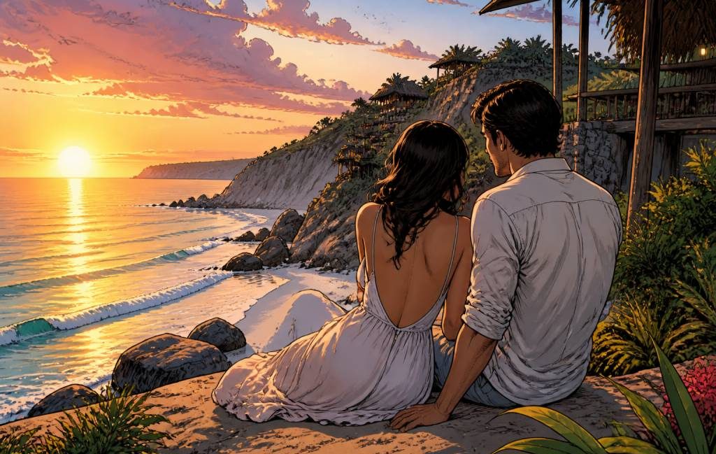 Bingin beach à bali en indonésie : idée de voyage de noce romantique et dépaysante