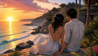 Bingin beach à bali en indonésie : idée de voyage de noce romantique et dépaysante