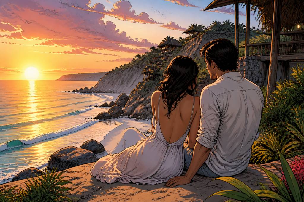 Bingin beach à bali en indonésie : idée de voyage de noce romantique et dépaysante