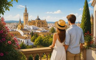 Andalousie en avril pour un voyage de noce : météo, visites et conseils