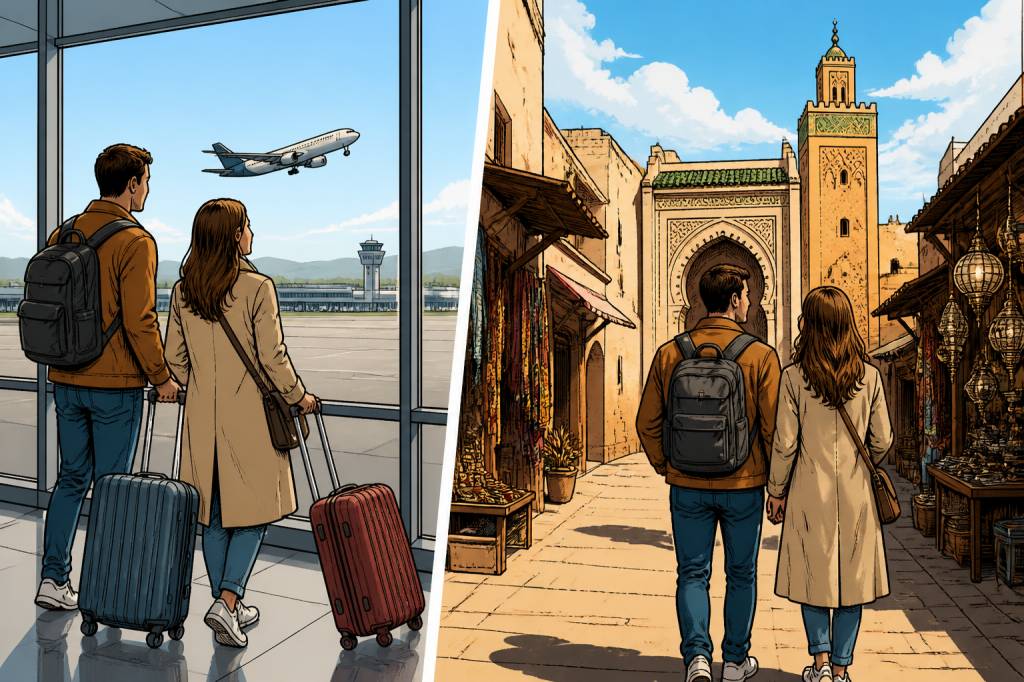 Aller retour vol Clermont Ferrand Fès : guide pour trouver les meilleurs tarifs