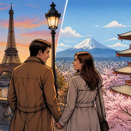 Aller retour Paris Tokyo pour un voyage de noce inoubliable