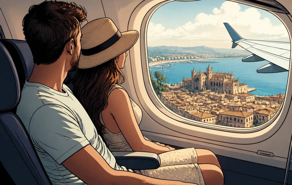 Aller retour vol palma de majorque pour un voyage de noce réussi