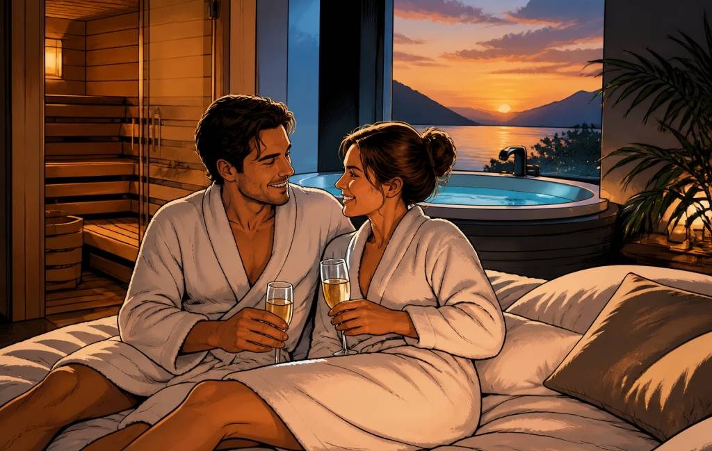 Hotel sauna : pourquoi choisir un hébergement bien-être pour votre voyage de noce