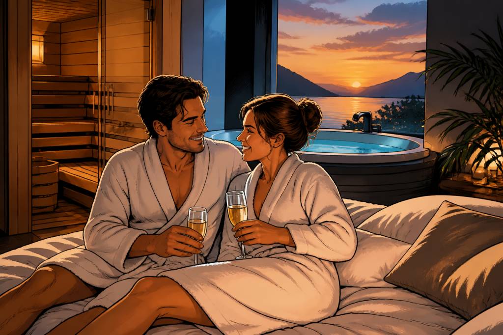 Hotel sauna : pourquoi choisir un hébergement bien-être pour votre voyage de noce