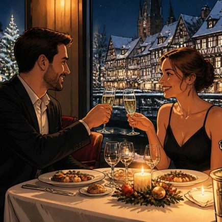 Hôtel restaurant pour réveillon nouvel an Alsace : une escapade romantique inoubliable