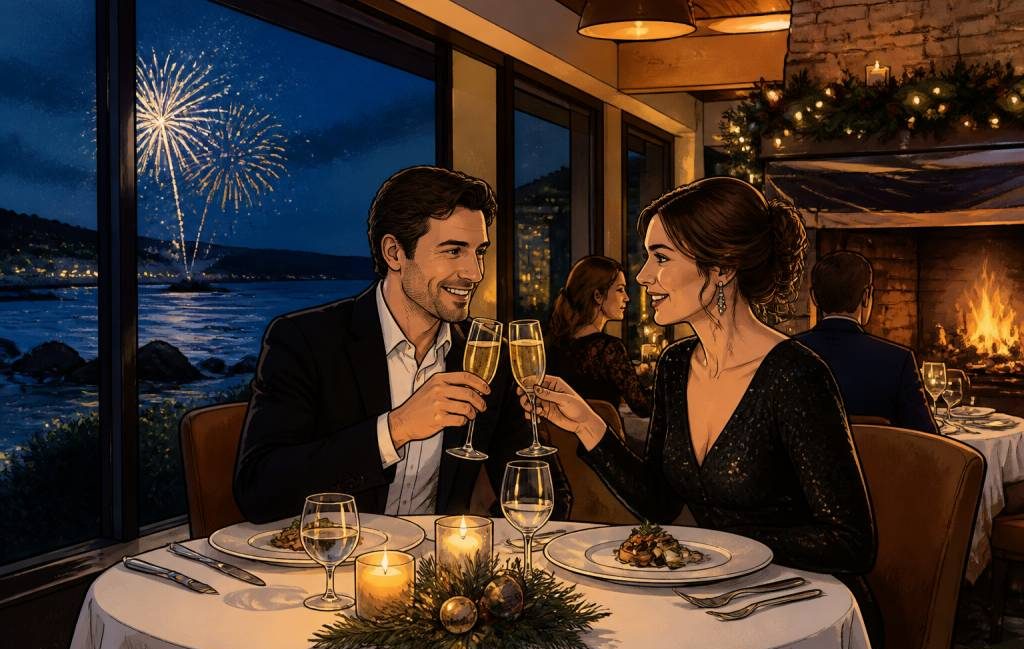 Hôtel restaurant pour le réveillon de la Saint-Sylvestre en Bretagne en 2026