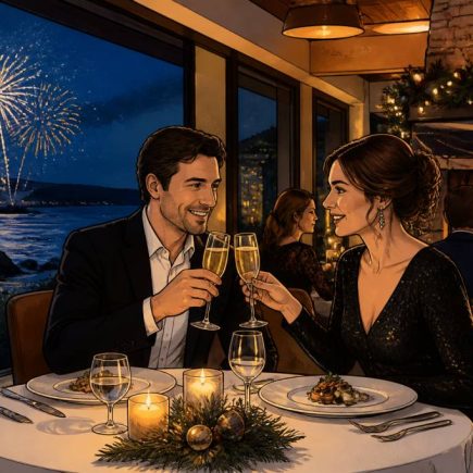 Hôtel restaurant pour le réveillon de la Saint-Sylvestre en Bretagne en 2026