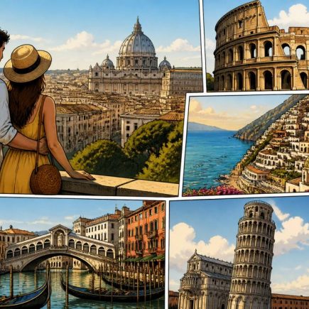 Les plus beaux monuments d’Italie à découvrir en voyage de noce