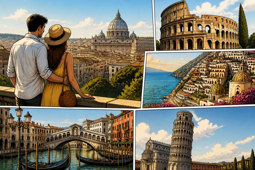 Les plus beaux monuments d’Italie à découvrir en voyage de noce