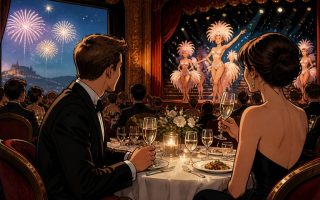 Dîner spectacle nouvel an 2026 en Normandie : une idée originale pour votre voyage de noce