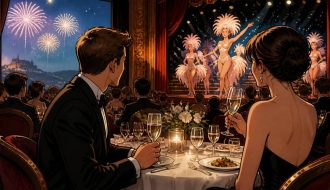 Dîner spectacle nouvel an 2026 en Normandie : une idée originale pour votre voyage de noce