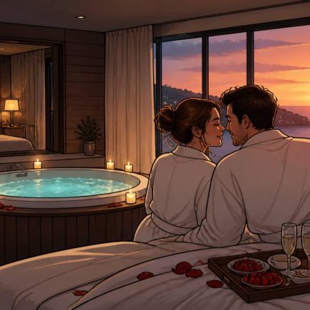 Hôtel spa Saint-Valentin : les meilleures idées pour un voyage de noce romantique