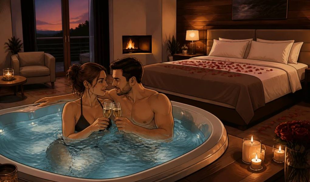 Chambre avec spa privé : les meilleures idées pour un voyage de noce romantique