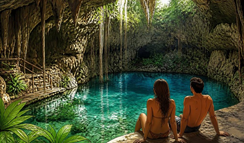 Cenote Mexique : les plus beaux sites à découvrir pour un voyage de nocesેણ