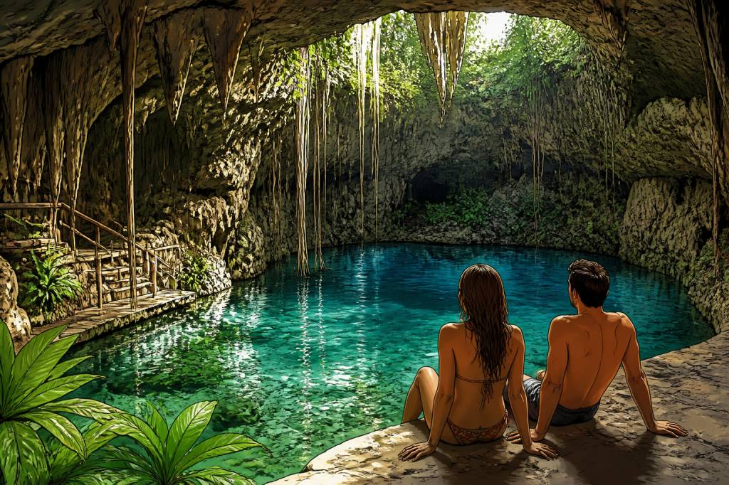 Cenote Mexique : les plus beaux sites à découvrir pour un voyage de nocesેણ
