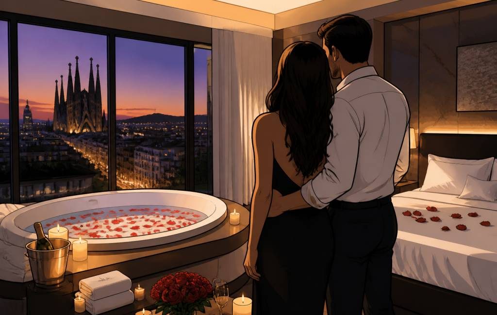 Love hotel Barcelone : les meilleures adresses pour un voyage de noce romantique