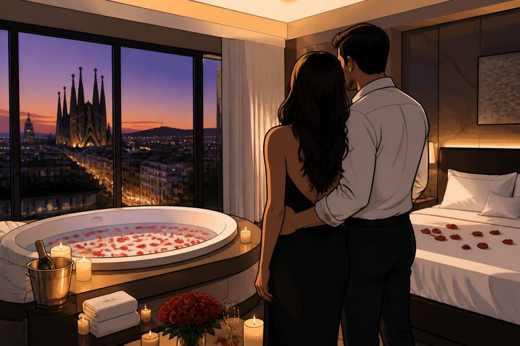 Love hotel Barcelone : les meilleures adresses pour un voyage de noce romantique
