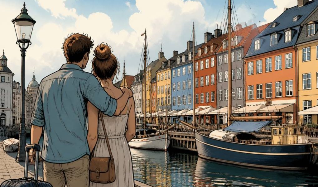 Aller retour vols pour Copenhague : conseils pour organiser votre voyage de noce