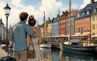 Aller retour vols pour Copenhague : conseils pour organiser votre voyage de noce