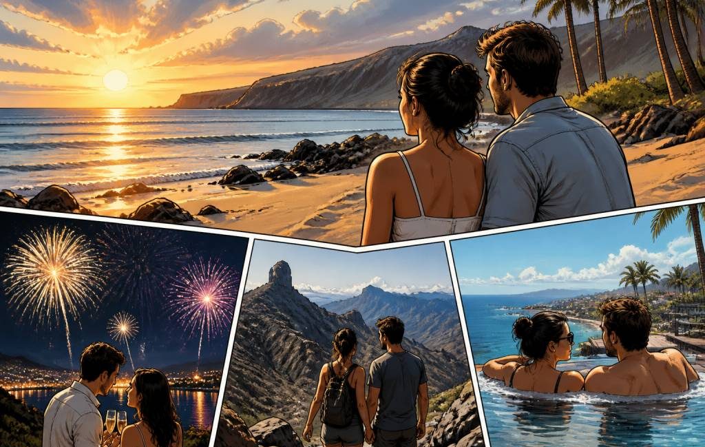 Canaries nouvel an : les meilleures idées pour un voyage de noce inoubliable