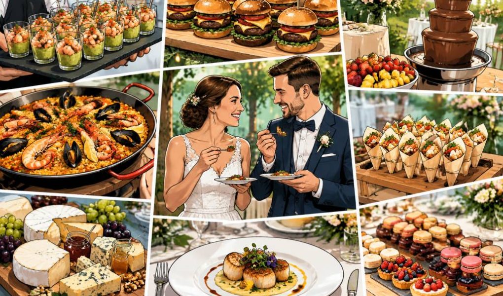 Idée repas mariage original : 15 inspirations gourmandes pour surprendre vos invités