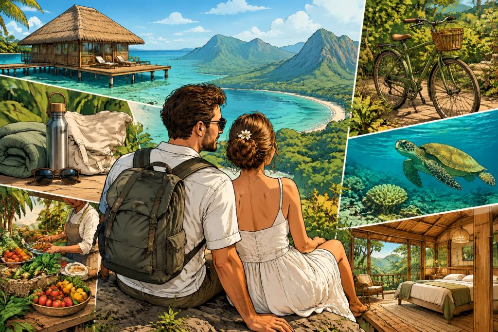 Mariage eco responsable : les meilleures idées pour un voyage de noce éthique et inoubliable