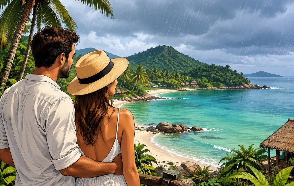 Koh Samui saison des pluies : quelle période choisir pour un voyage de noce ?