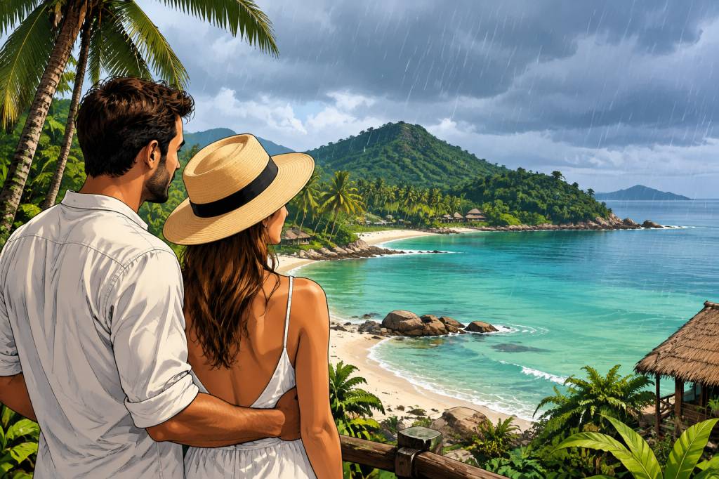 Koh Samui saison des pluies : quelle période choisir pour un voyage de noce ?