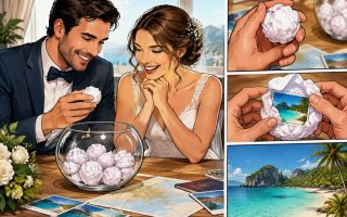 Vidéo boulette de papier mariage : une idée originale pour votre voyage de noce