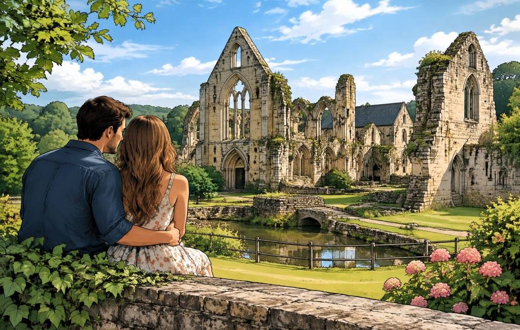 Abbaye de Morienval : une escapade romantique pour un voyage de noce en France