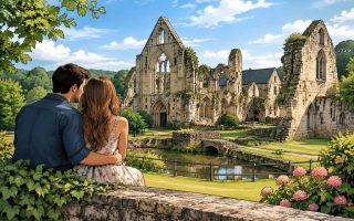 Abbaye de Morienval : une escapade romantique pour un voyage de noce en France