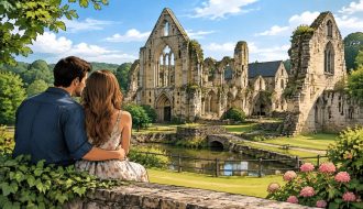 Abbaye de Morienval : une escapade romantique pour un voyage de noce en France
