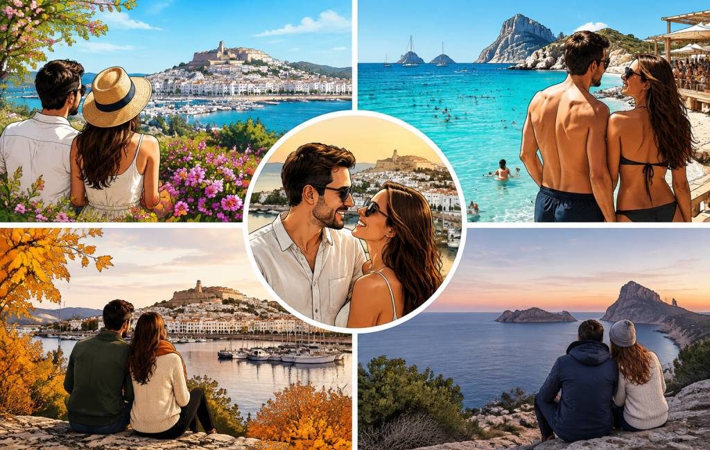 Ibiza : quelle saison choisir pour un voyage de noce ?