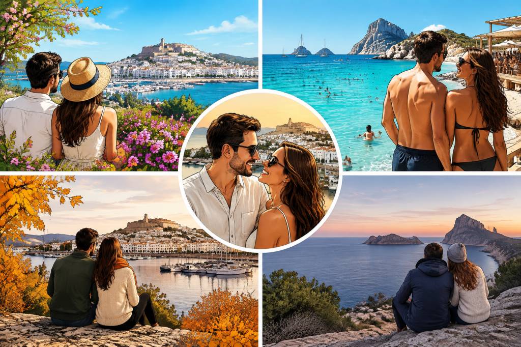 Ibiza : quelle saison choisir pour un voyage de noce ?