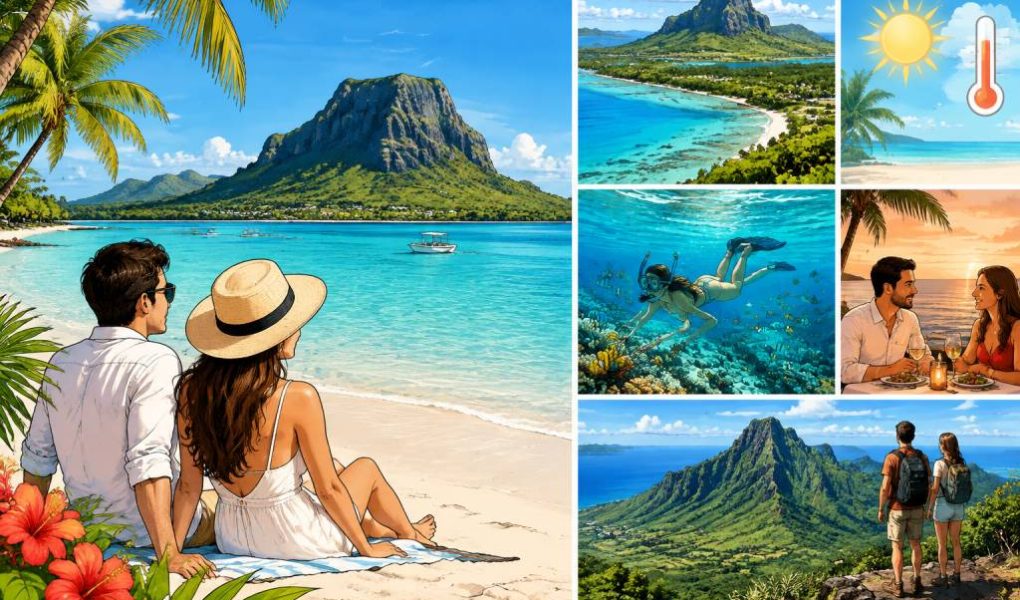 Île Maurice en été : quel climat et que faire pour votre voyage de noces ?