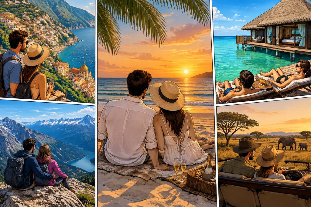 Vacances de rêves : les plus belles idées pour un voyage de noces inoubliable