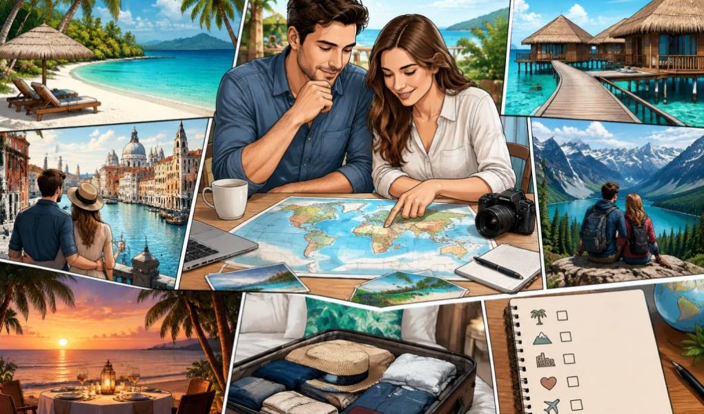 Vacances de rêve : comment choisir la destination idéale pour son voyage de noces