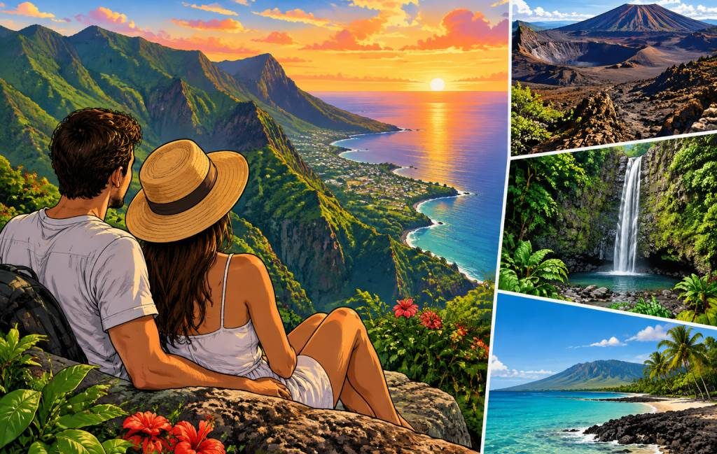 L’île de La Réunion, une destination de rêve pour un voyage de noces