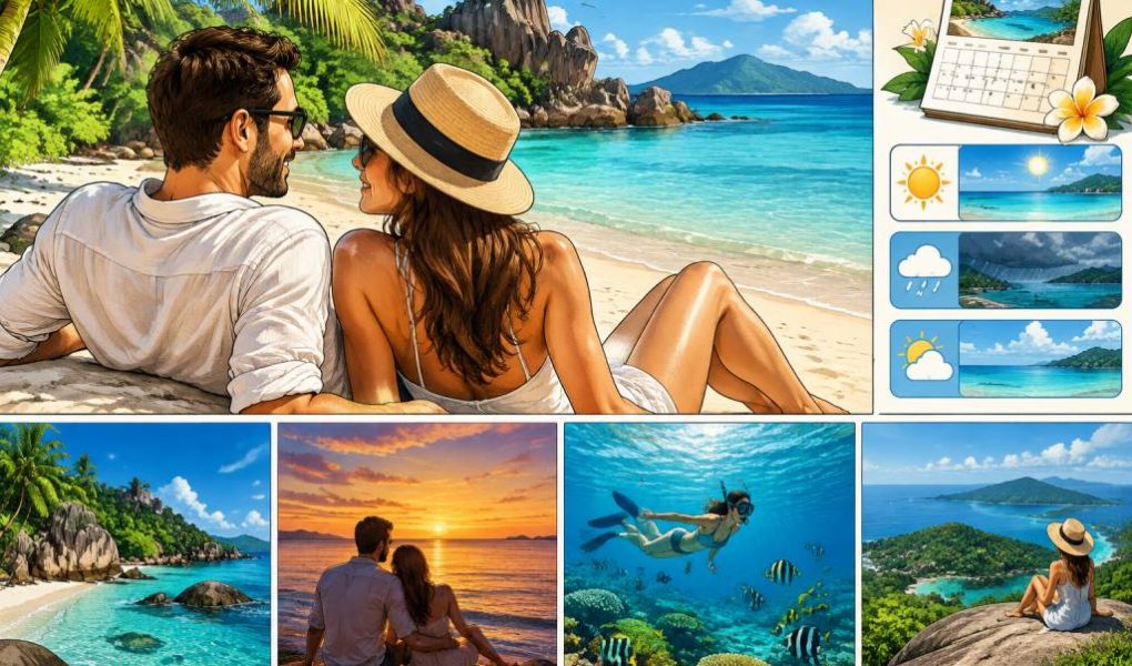Quand aller aux Seychelles pour profiter au mieux de votre voyage de noces ?