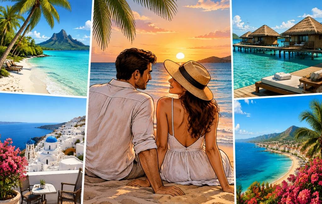 Où partir au soleil en décembre pour un voyage de noces inoubliable