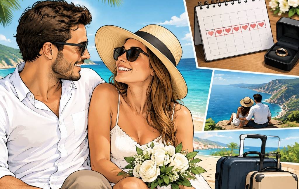 1 semaine de mariage : noce de quoi ?