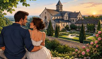 Abbaye du Pin : une escapade romantique pour un voyage de noce enchanteur